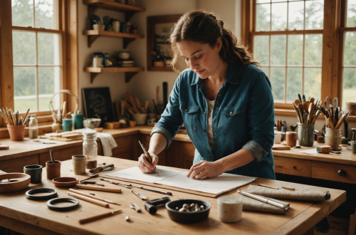 Créez des merveilles chez vous avec le bricolage créatif