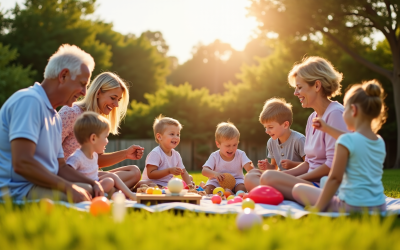 Vivre ensemble : défis et joies de la vie familiale