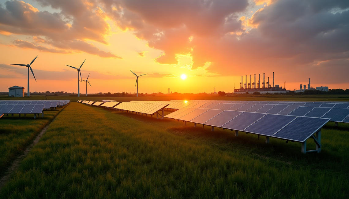 Énergies vertes face à industrie : quel avenir pour la planète ?