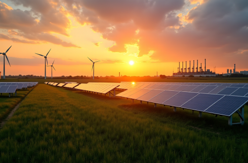 Énergies vertes face à industrie : quel avenir pour la planète ?
