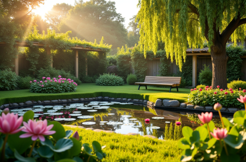 Créer un oasis énergétique dans votre jardin