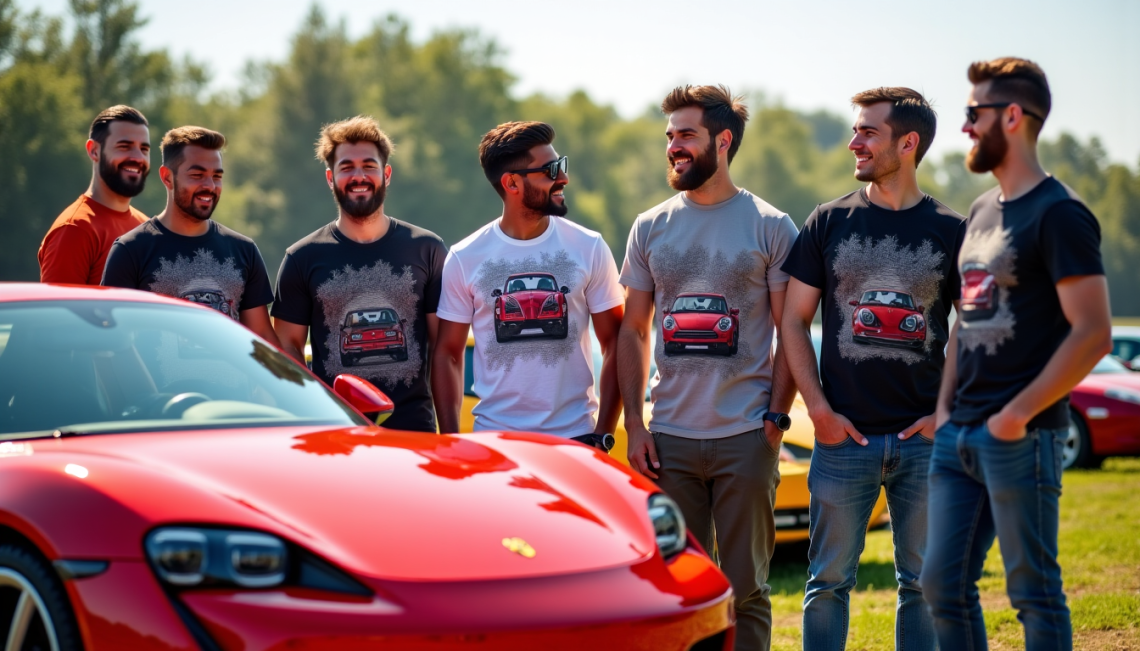 Need money for porsche : la collection de t-shirts des vrais passionnés d’automobile
