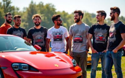 Need money for porsche : la collection de t-shirts des vrais passionnés d’automobile