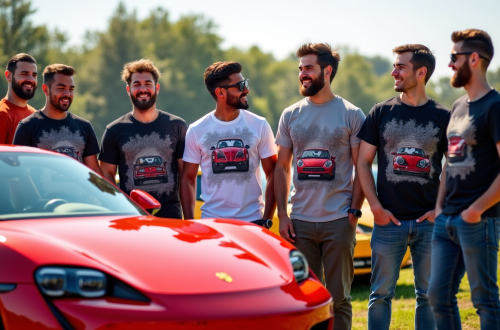 Need money for porsche : la collection de t-shirts des vrais passionnés d’automobile