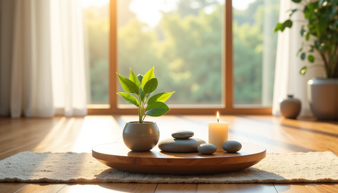 Créer une ambiance zen chez soi avec des objets simples