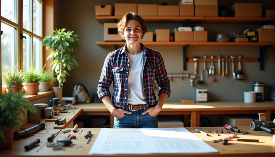 Optimisez votre espace : astuces pour un atelier maison efficace
