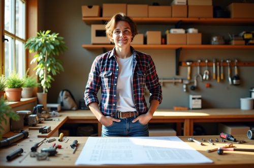 Optimisez votre espace : astuces pour un atelier maison efficace