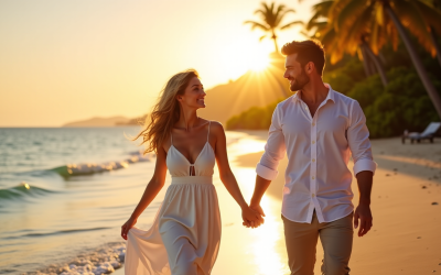 Escapade romantique : 7 idées pour un voyage de noces inoubliable