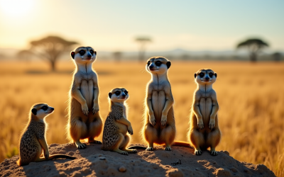 Les comportements intrigants des animaux dans leur habitat naturel