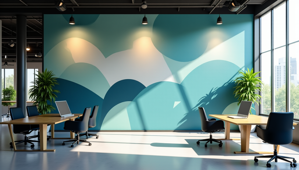 Idées de décoration murale entreprise inspirantes pour affirmer votre culture de marque